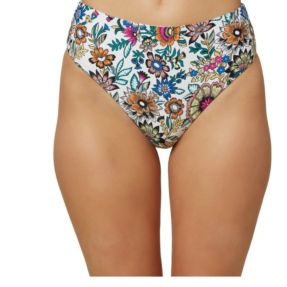 O'Neill Juniors Priscilla High-Waist Bikini Bottom XS NWT